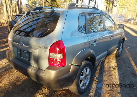 2005 Hyundai Tucson Gls/Lx из США, поврежденный, VIN KM8JN12D65U117332